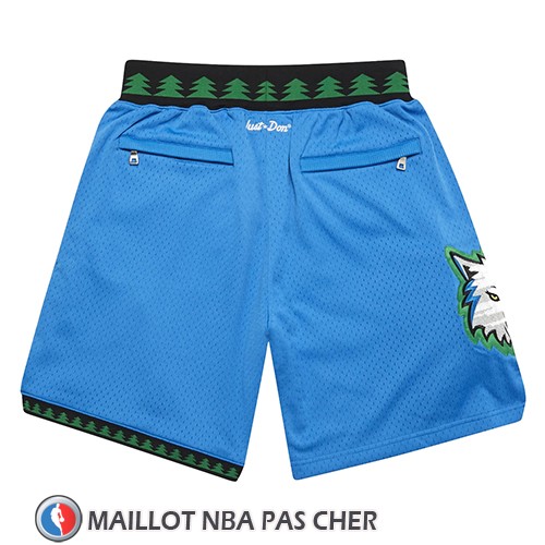 Short Minnesota Timberwolves Mitchell And Ness Jsut Don Bleu